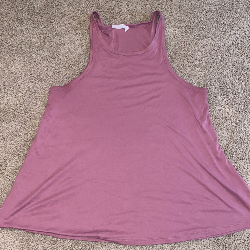 Purple tank
